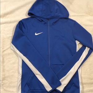 Nike Blue Hoodie Full Zip Size Small